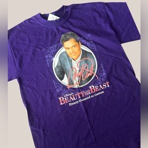Vintage Disney Donny Osmond's performing Gaston in Disney's Beauty and the Beas